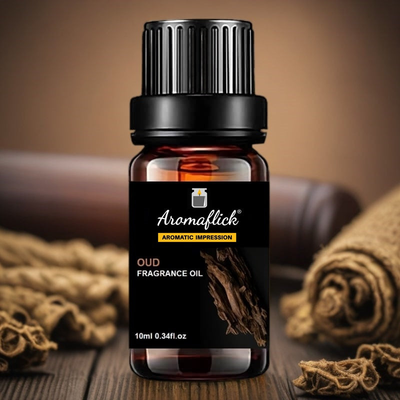 Oud Fragrance Oil – Deep, Woody & Luxurious Scent for Candles, Soaps & More