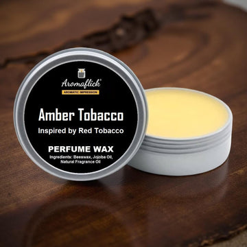 AMBER TOBACCO Perfume Wax - Inspired by Red Tobacco