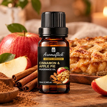 Cinnamon & Apple Pie Fragrance Oil - Sweet & Spicy Aroma