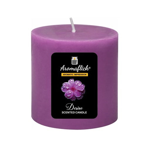 Desire Pillar Scented Candle – Bold & Sophisticated Aroma