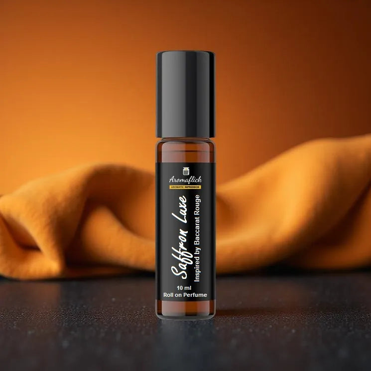 SAFFRON LUXE Roll-On Perfume - Inspired by Baccarat Rouge