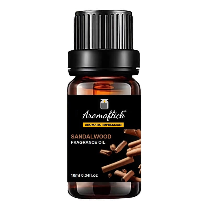 Sandalwood Fragrance Oil – Warm, Woody Scent for Candles, Soaps & Perfumes