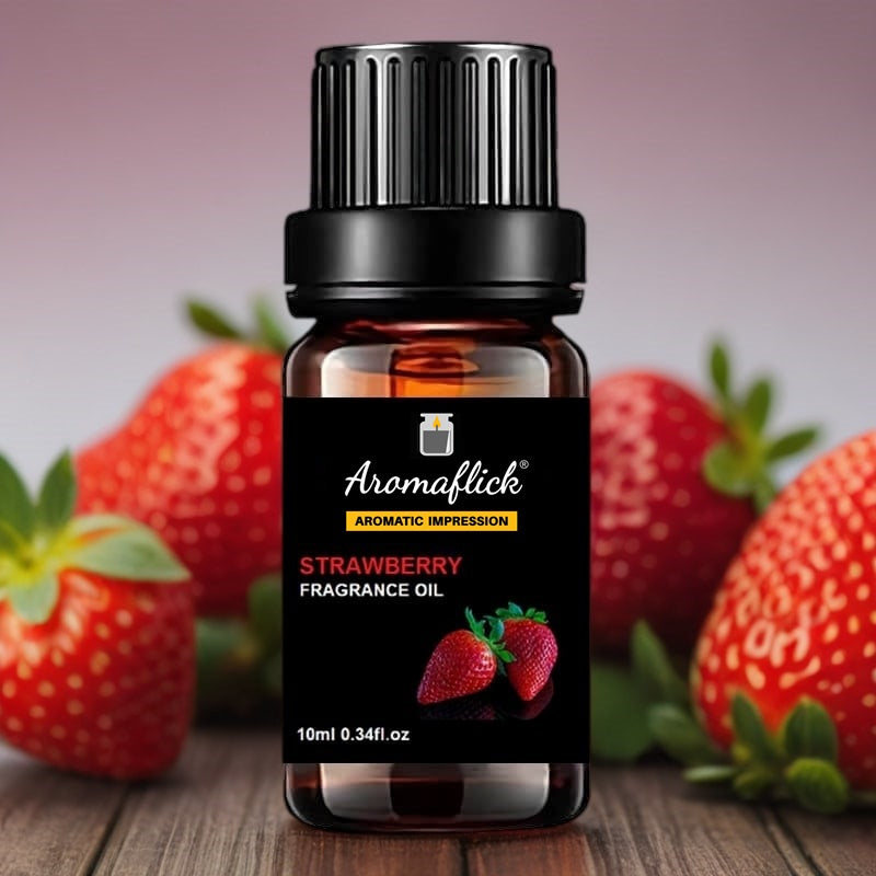 Strawberry Fragrance Oil – Sweet & Fruity Aroma for Candles, Soaps & More