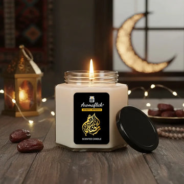 Hexagonal Jar Candle - Ramadan Kareem Edition