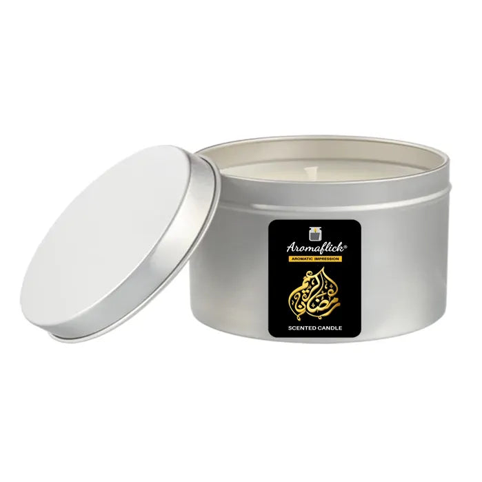 Silver Tin Candle - Ramadan Kareem Edition